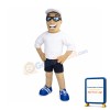 Healthy Running Man Mascot Costume