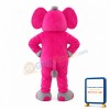 Friendly Lightweight Pink Elephant Mascot Costume