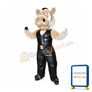 Power Wild Boar Mascot Costume