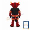 Power Red Bull Mascot Costume
