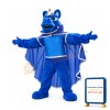 Blue Unicorn Horse Mascot Costume