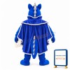 Blue Unicorn Horse Mascot Costume