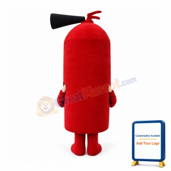 Professional Fire Extinguisher Mascot Costume