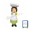 Female Chef Mascot Costume