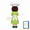 Female Chef Mascot Costume