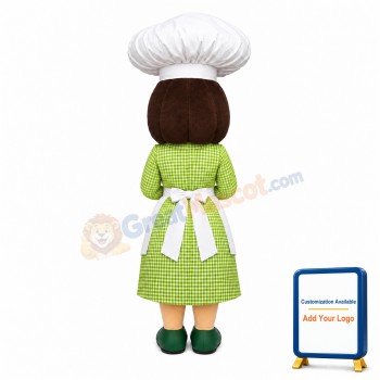 Female Chef Mascot Costume