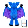 Blue Bat Mascot Costume
