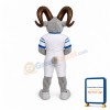 Power Grey Ram Mascot Costume