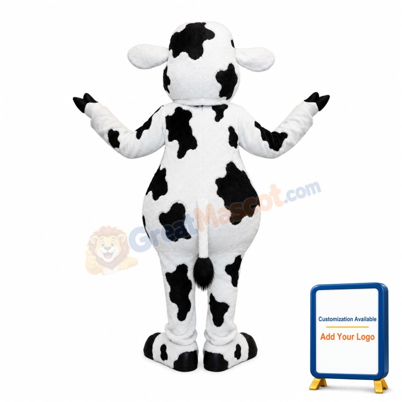 Lovely Lightweight Cow Mascot Costume