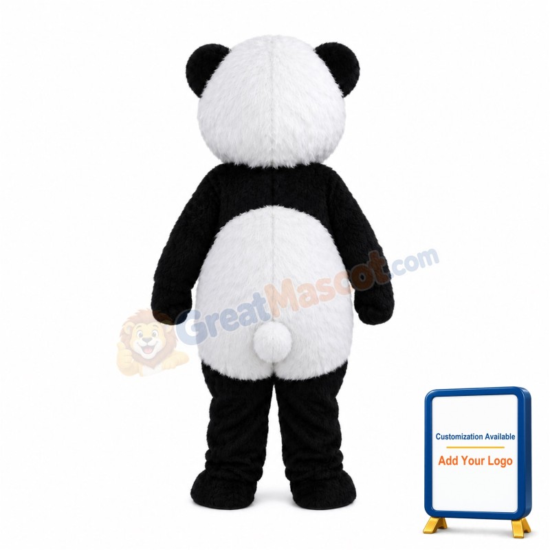 Cartoon Panda Mascot Costume