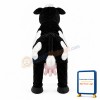 Lovely Black & White Horse Mascot Costume