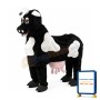 Lovely Black & White Horse Mascot Costume