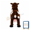 Cute Brown Horse Mascot Costume