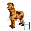 Brown & White Two-Man Cow Mascot Costume