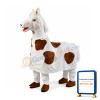 Two-Man White Horse Mascot Costume