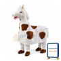 Two-Man White Horse Mascot Costume