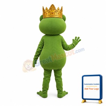 Frog King Mascot Costume