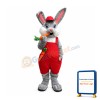 Lovely Grey & White Rabbit Mascot Costume