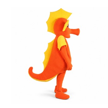 Coral Seahorse Mascot Costume
