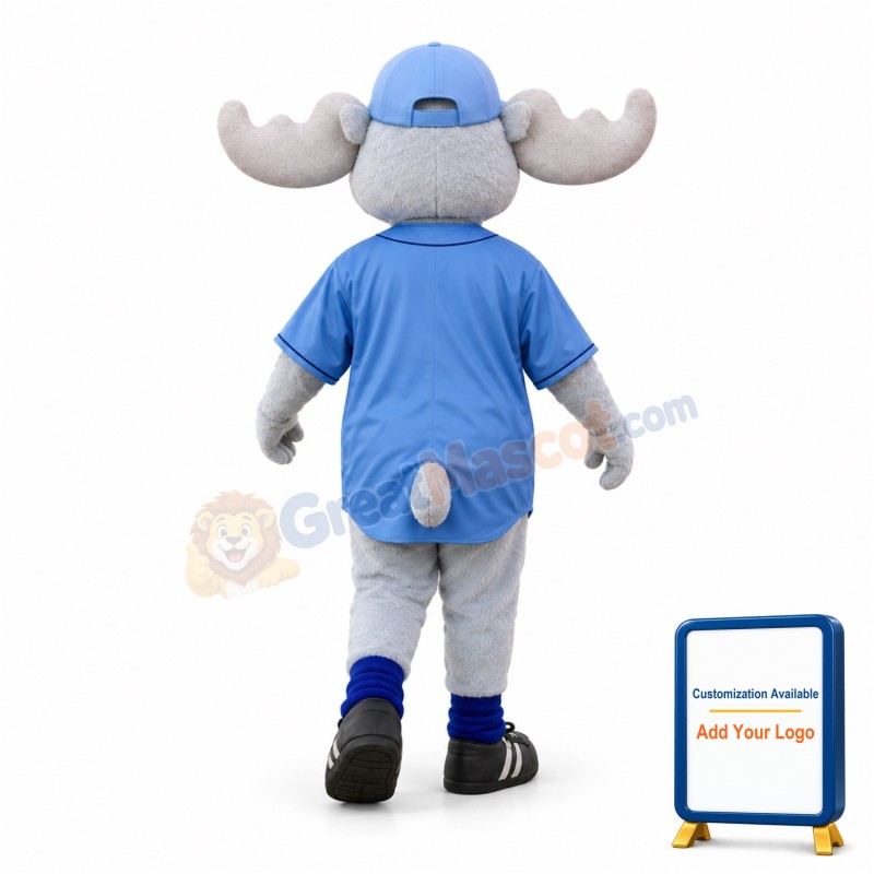 Sport College Moose Mascot Costume
