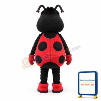 Friendly Ladybug Mascot Costume