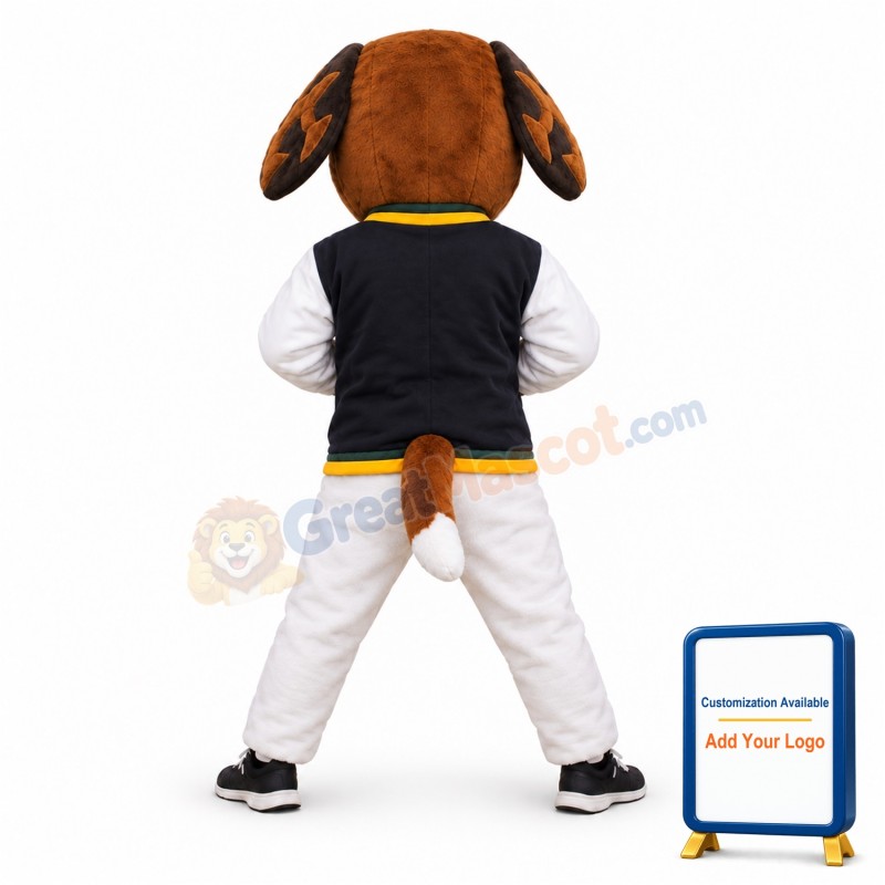 Saint Bernard Dog Mascot Costume