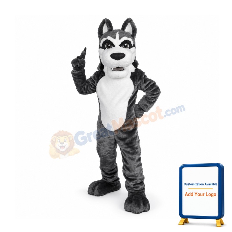 University Wolf Mascot Costume