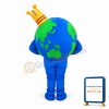 Globe Mascot Costume