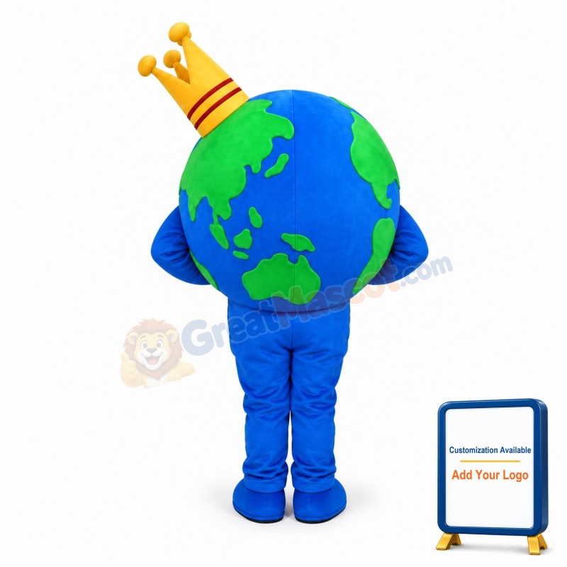 Globe Mascot Costume