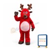 Lovely Red Deer Mascot Costume