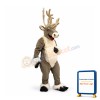 Lightweight Christmas Reindeer Mascot Costume