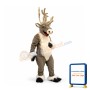 Lightweight Christmas Reindeer Mascot Costume