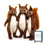 Lovely Single Squirrel Mascot Costume