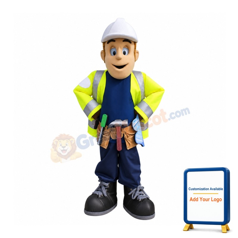 Superb Constructors Mascot Costume