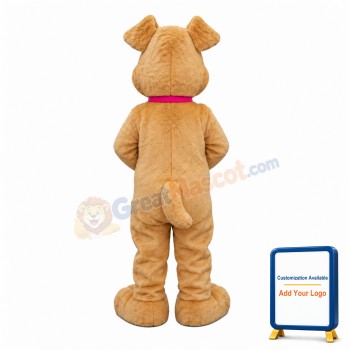 Lovely Brown Dog Mascot Costume