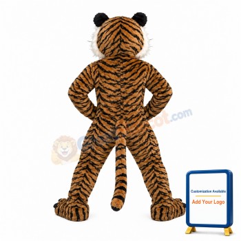 Toothy Tiger Mascot Costume