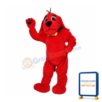 Clifford the Big Red Dog Mascot Costume