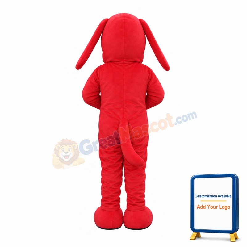 Clifford The Big Red plush Dog Mascot Costume