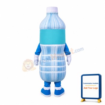 Mineral Water Bottle Mascot Costume