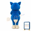 Little Cute Blue Wolf Mascot Costume