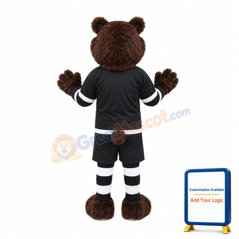 University Sport Bear Mascot Costume