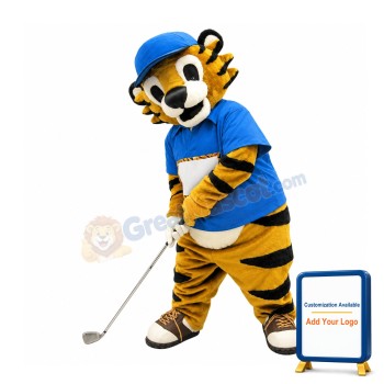 Golf Tiger Mascot Costume