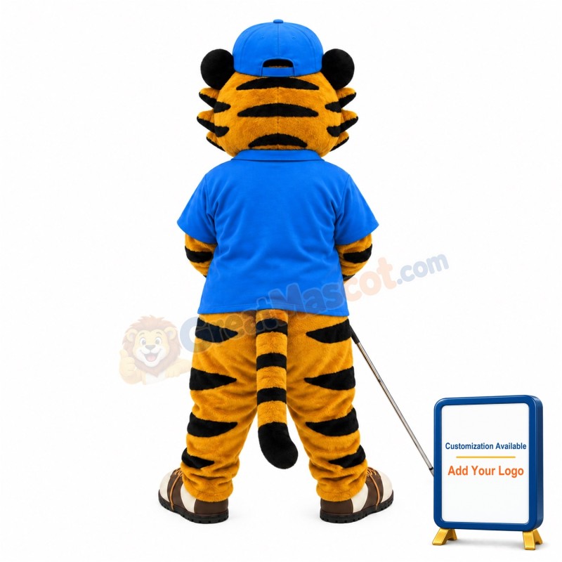 Golf Tiger Mascot Costume