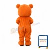 Orange Rhinoceros Mascot Costume