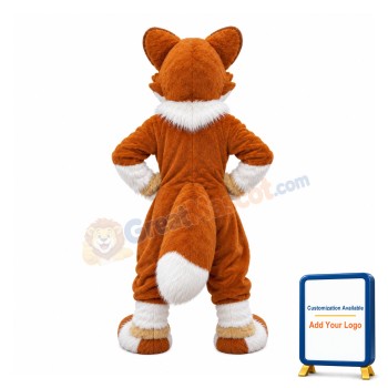 Furry Fox Mascot Costume