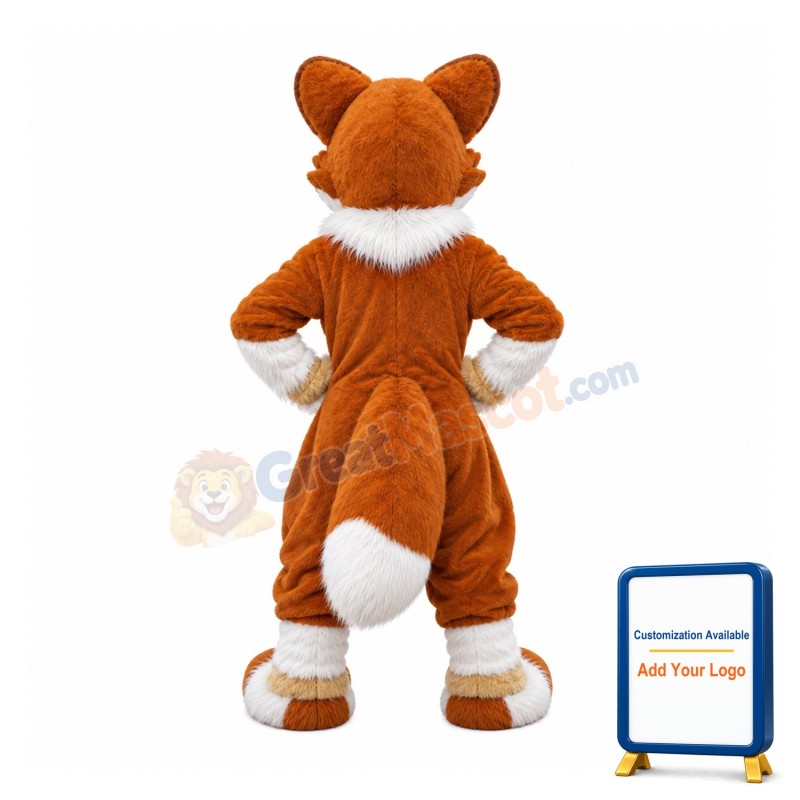 Furry Fox Mascot Costume