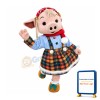 Beautiful Miss Pig Mascot Costume