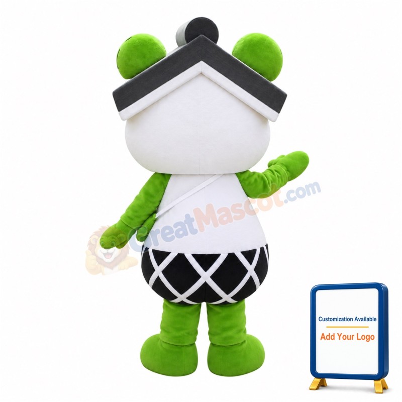 Japanese Green House Mascot Costume