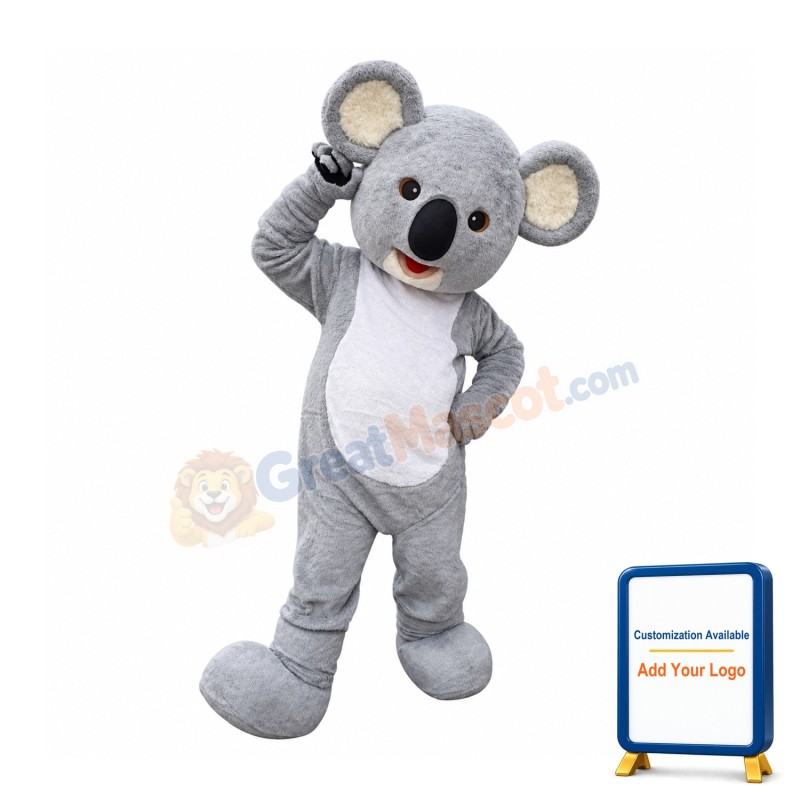 Happy Koala Mascot Costume