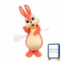 Lovely Pink Rabbit Mascot Costume